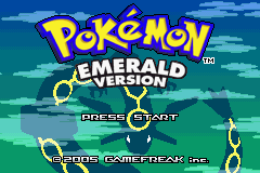 Pokemon Emerald 3 in 1 Title Screen